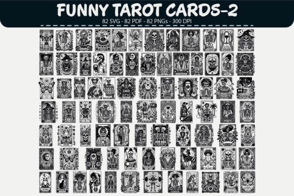Funny Tarot Cards Vol-2: Graphics & Illustrations Review
