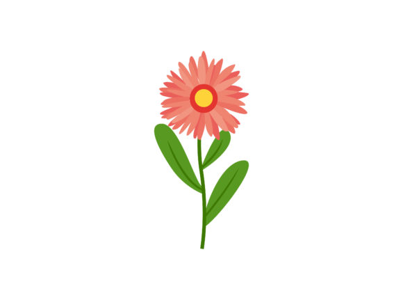 Spring Pink Flower Vector-2: A Versatile Graphics Asset
