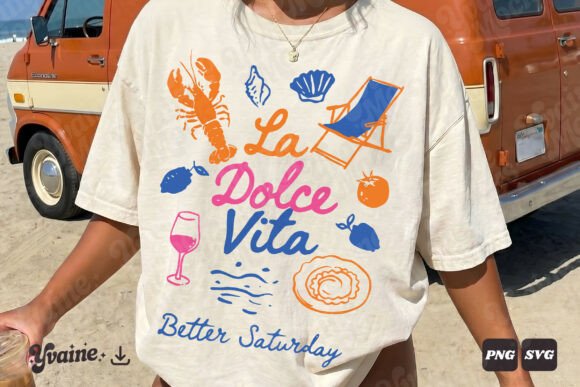 Summer La Dolce Vita SVG PNG: Embroidery Review