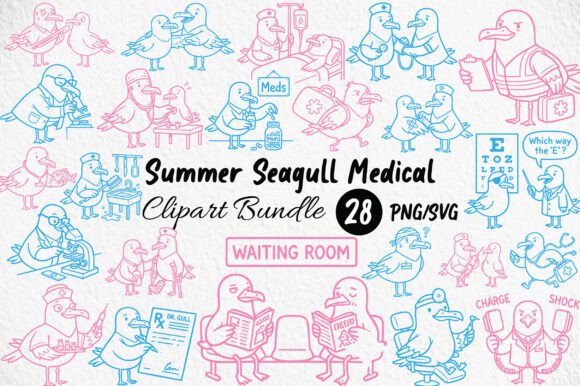 Summer Seagull Medical Clipart: An Embroidery Review