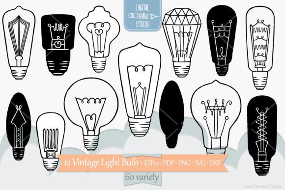 Vintage Light Bulbs, Edison Lights: A Must-Have for Crafters